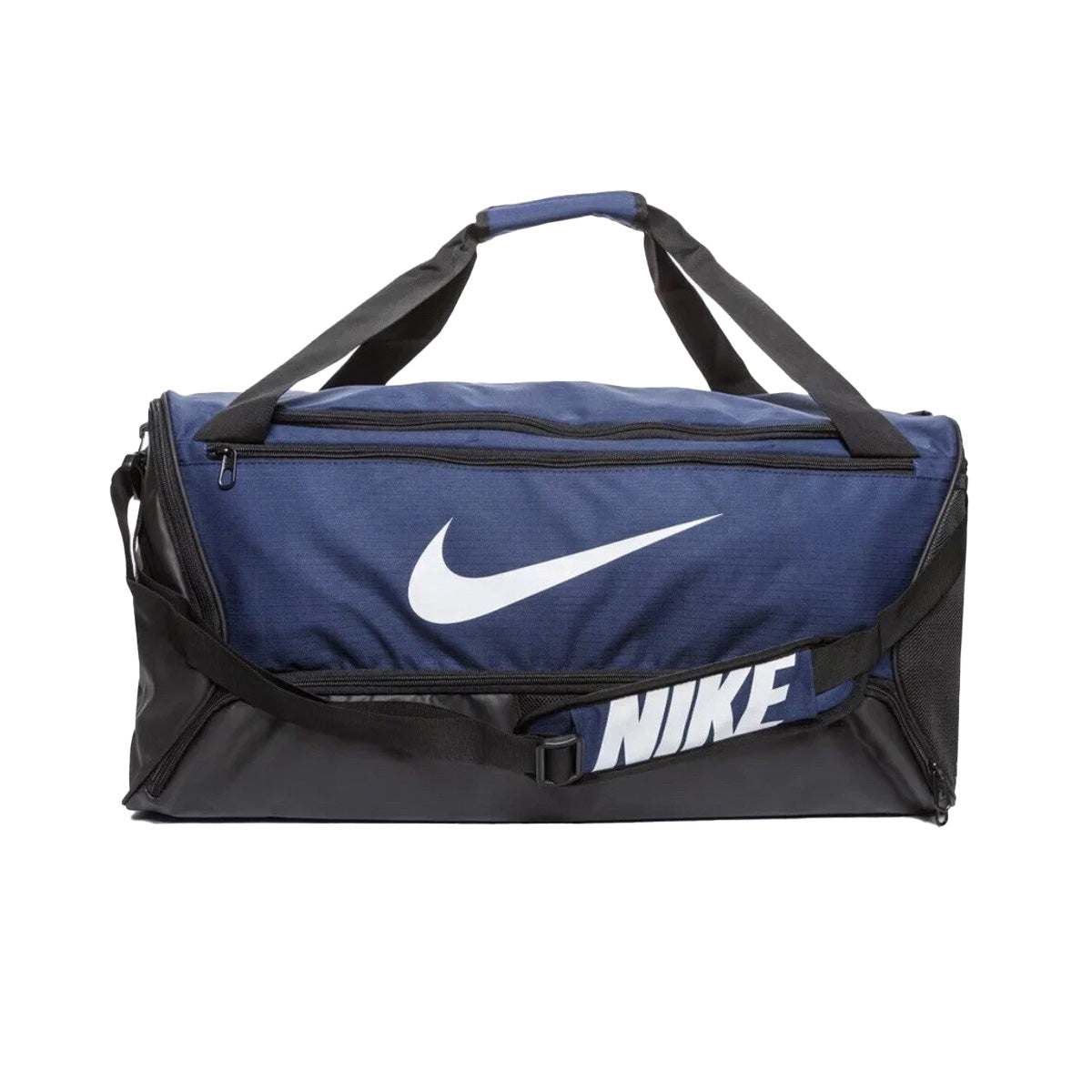 navy blue nike duffle bag