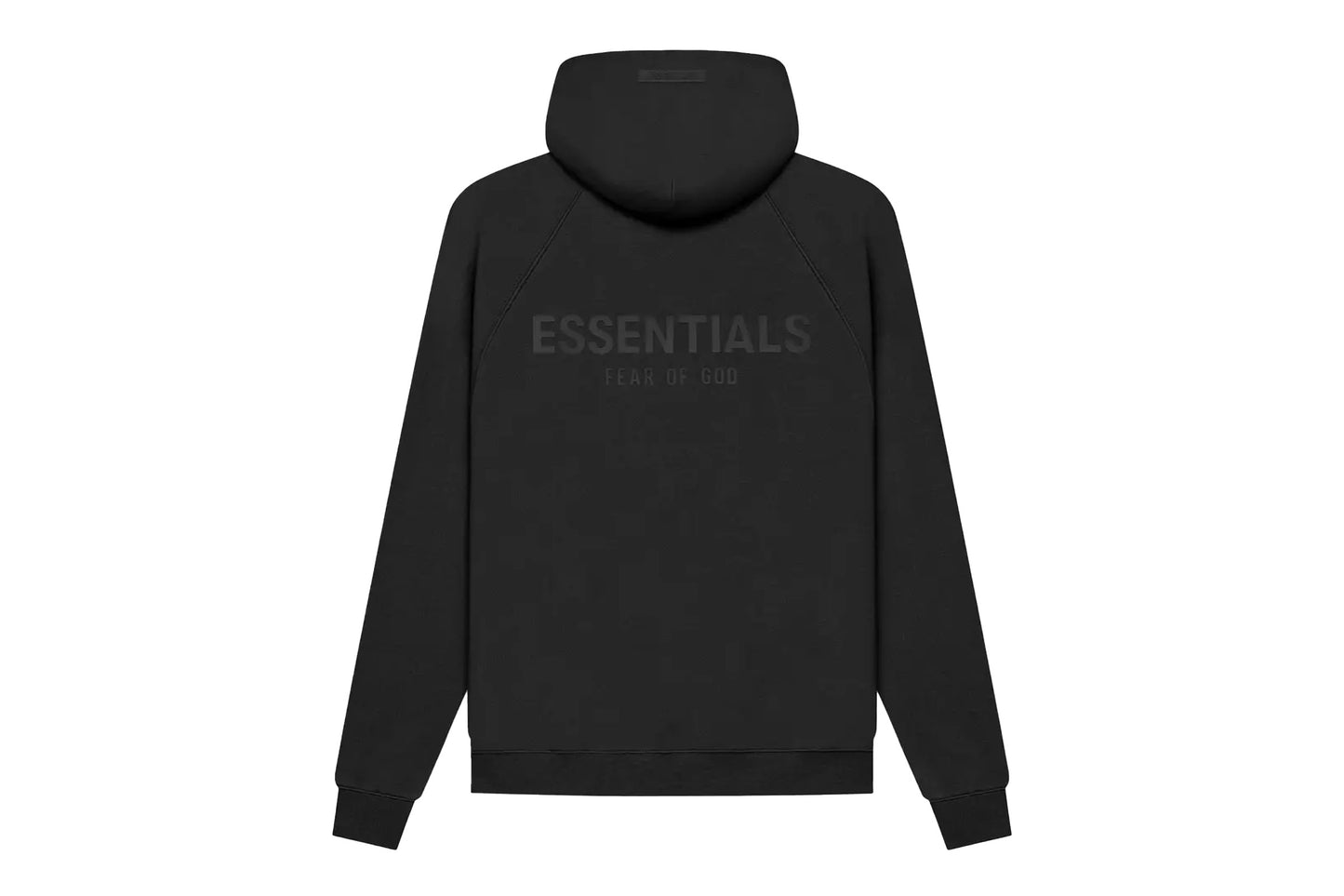 Fear of God Essentials Full Zip Hoodie Black
