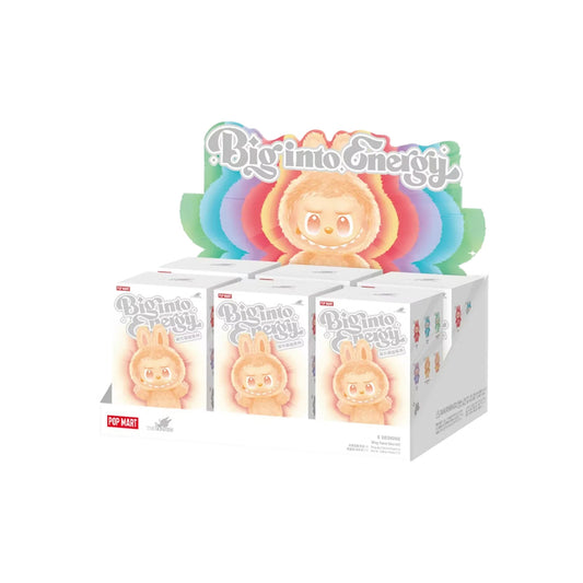 Pop Mart Labubu The Monsters Big into Energy Series Vinyl Plush Pendant Sealed Case (6 Blind Box)