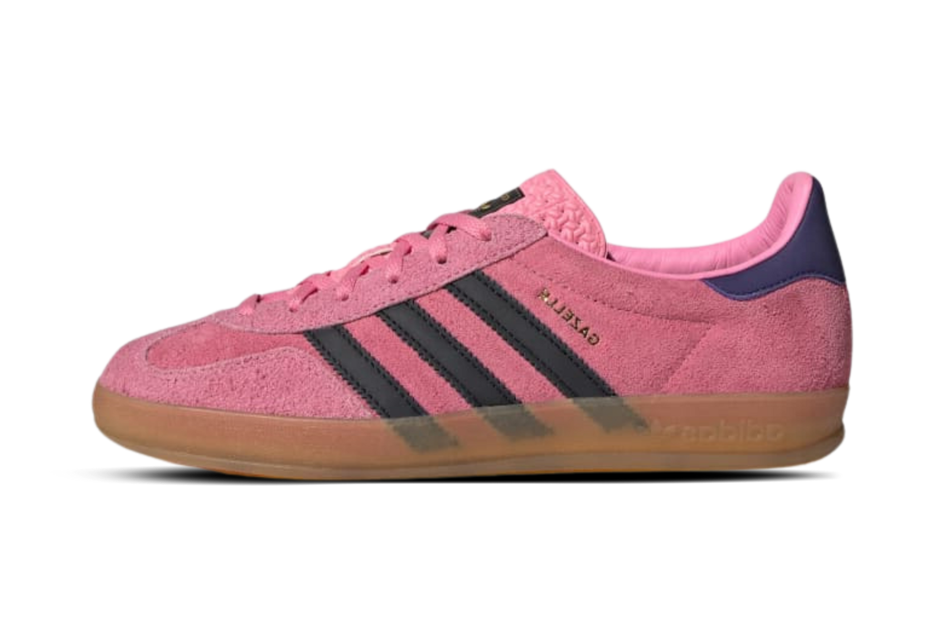 Pink adidas trainers gazelle sales