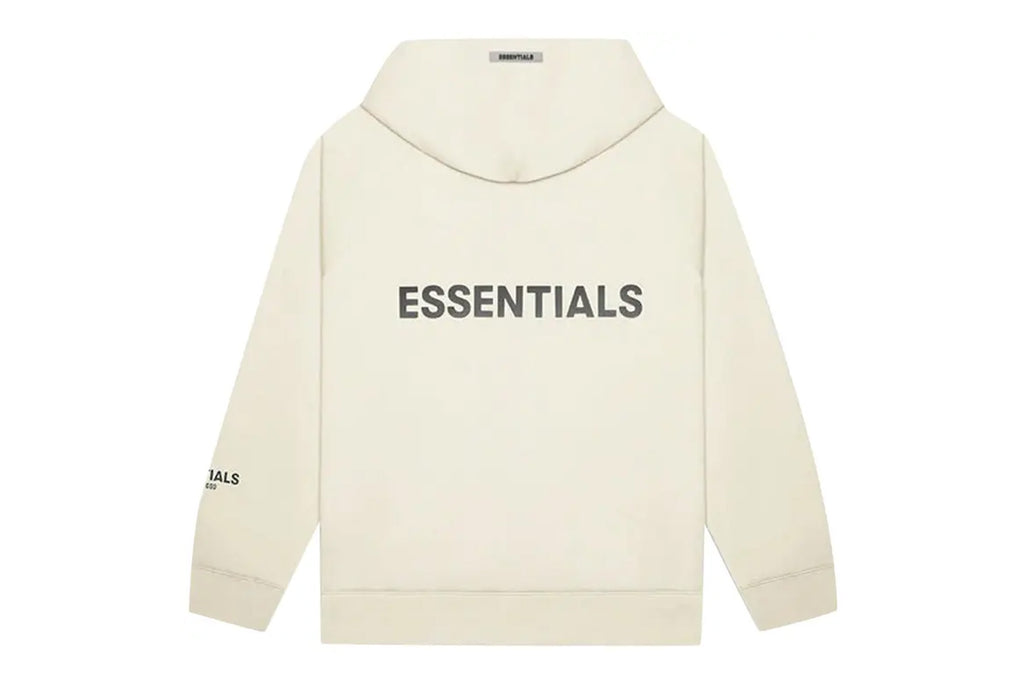 Fear of God Essentials Full Zip Hoodie Cream