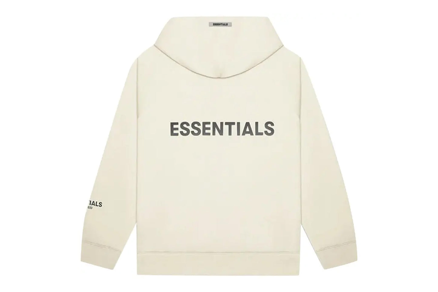 Fear of God Essentials Full Zip Hoodie Cream