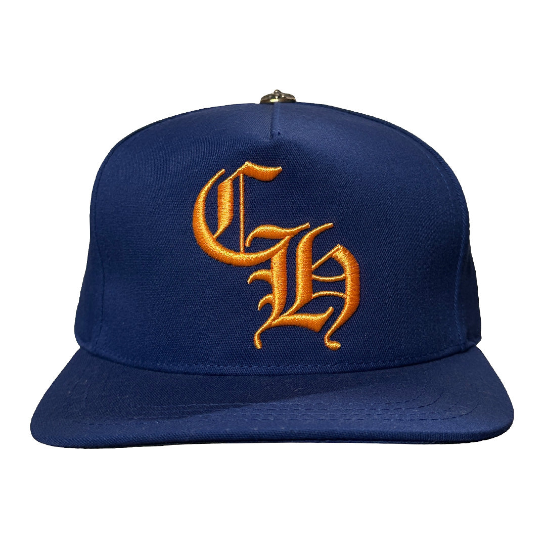 Chrome Hearts Baseball Trucker Hat Blue Gold