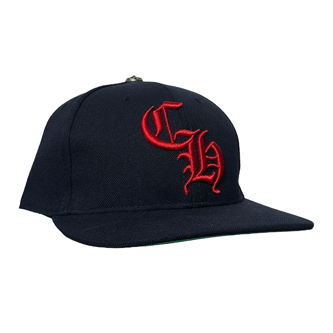 Chrome Hearts Baseball Trucker Hat Navy Red