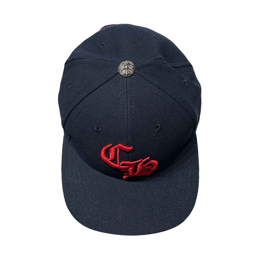 Chrome Hearts Baseball Trucker Hat Navy Red