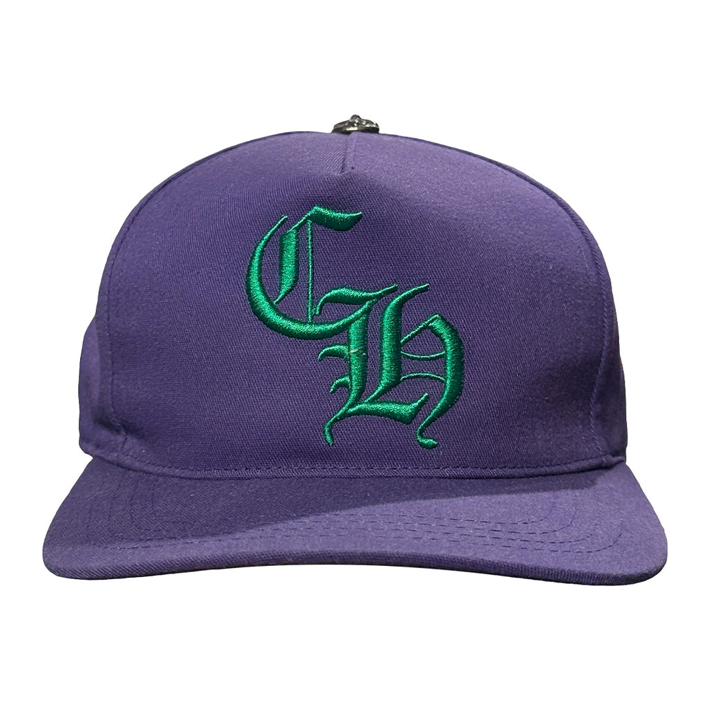 Chrome Hearts CH Baseball Trucker Hat Purple Green