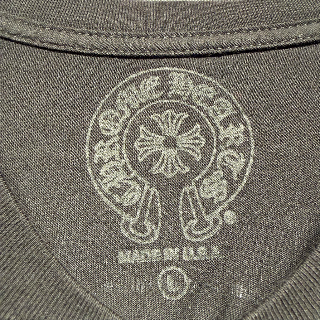 Chrome Hearts Camouflage Horseshoe Logo T-Shirt