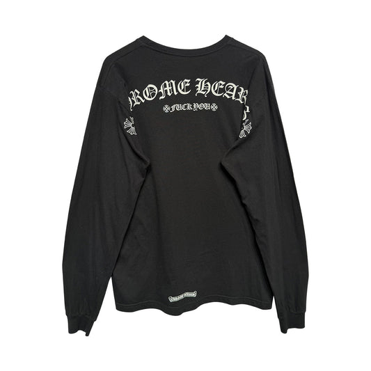 Chrome Hearts "Fuck You"  Long Sleeve T-Shirt