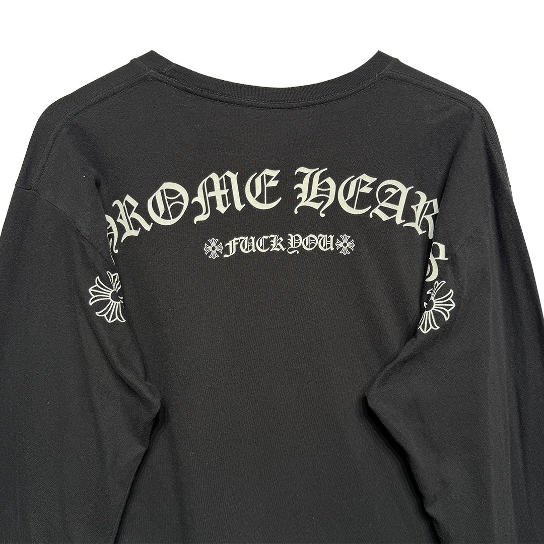 Chrome Hearts "Fuck You"  Long Sleeve T-Shirt