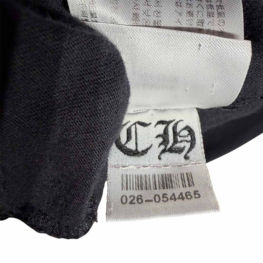 Chrome Hearts Gradient Logo Long-Sleeve T-Shirt Black Yellow Orange