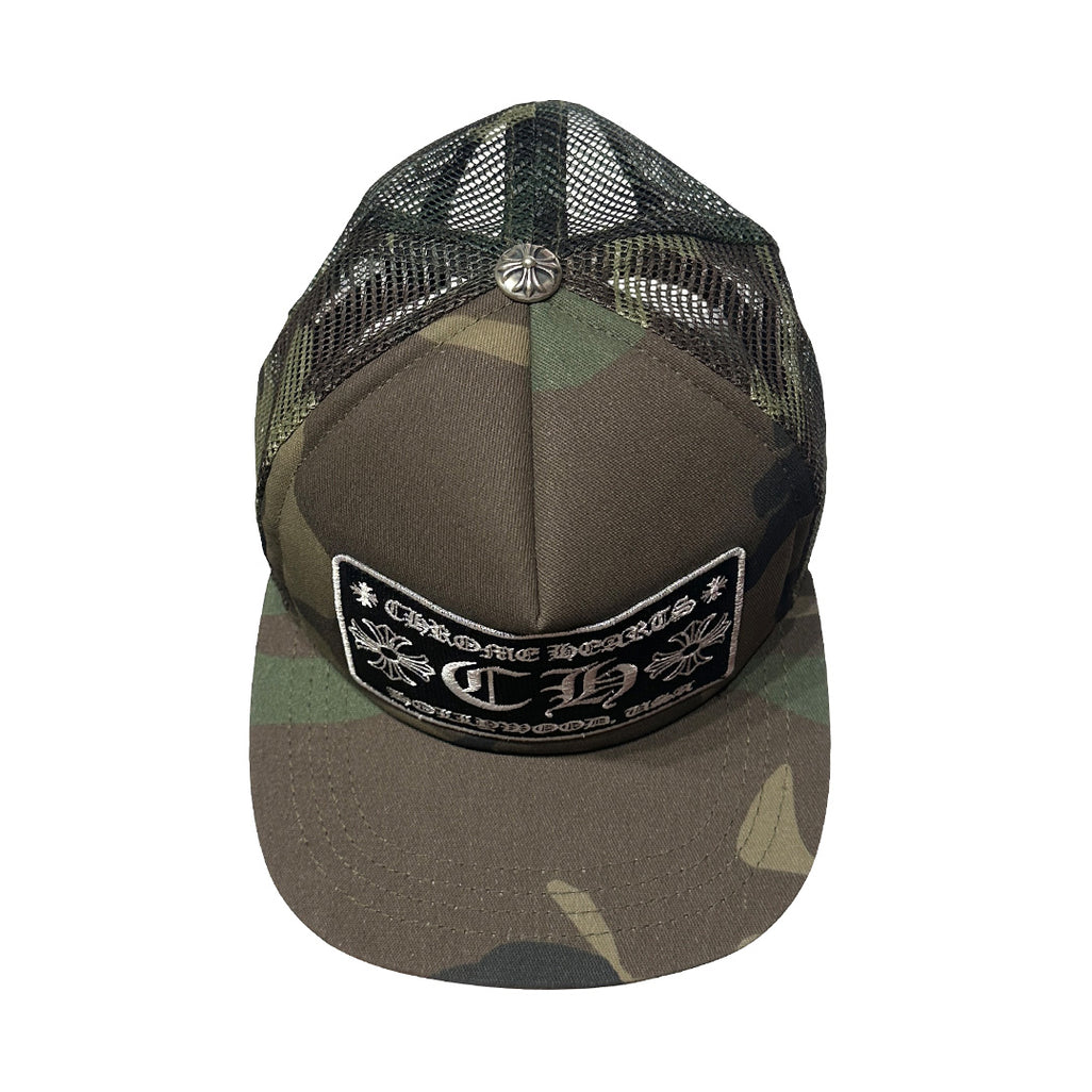 Chrome Hearts Hollywood Baseball Trucker Hat Camo