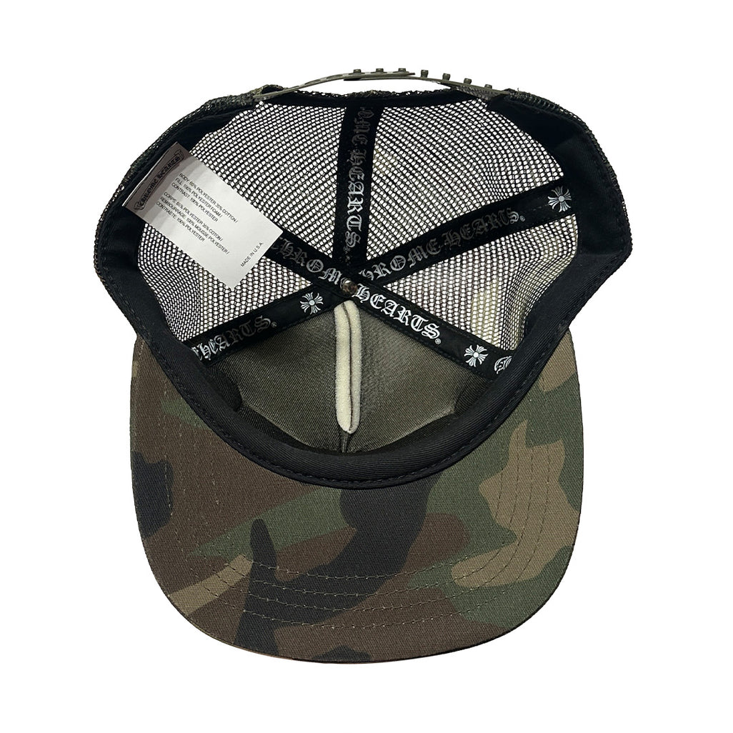 Chrome Hearts Hollywood Baseball Trucker Hat Camo
