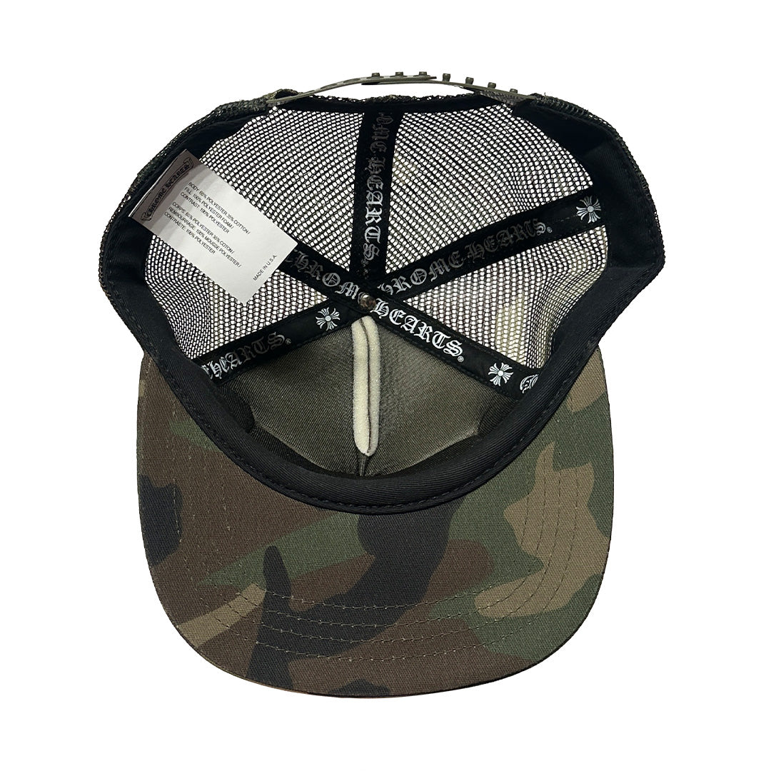 Chrome Hearts Hollywood Baseball Trucker Hat Camo