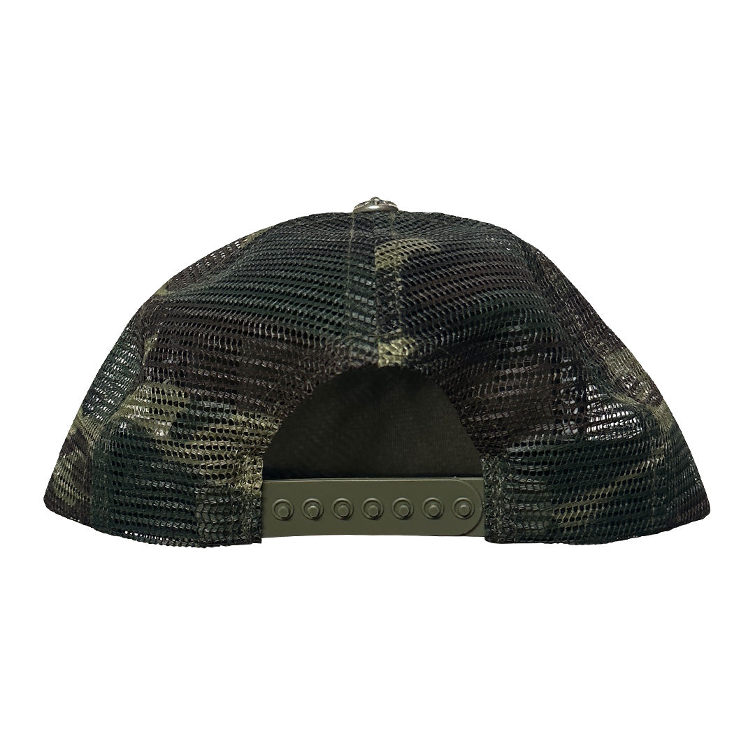 Chrome Hearts Hollywood Baseball Trucker Hat Camo