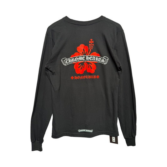 Chrome Hearts Honolulu Limited Back Scroll Logo Long sleeve T-Shirt