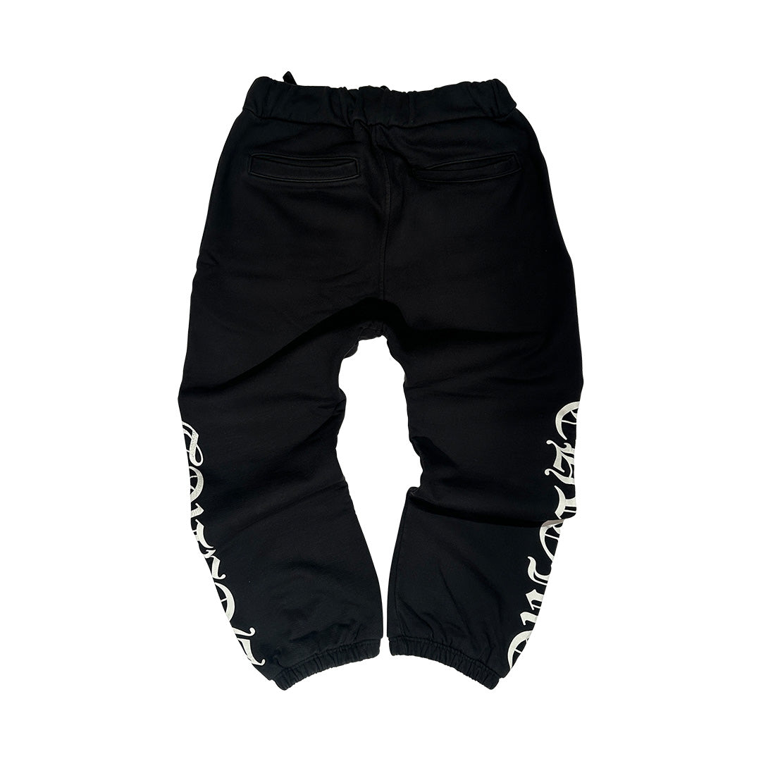 Chrome Hearts Horse Shoe Logo Sweatpants Black