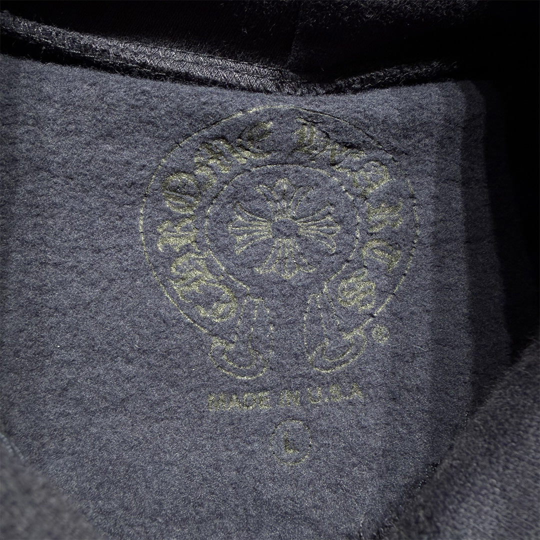 Chrome Hearts Navy Red Floral Hoodie