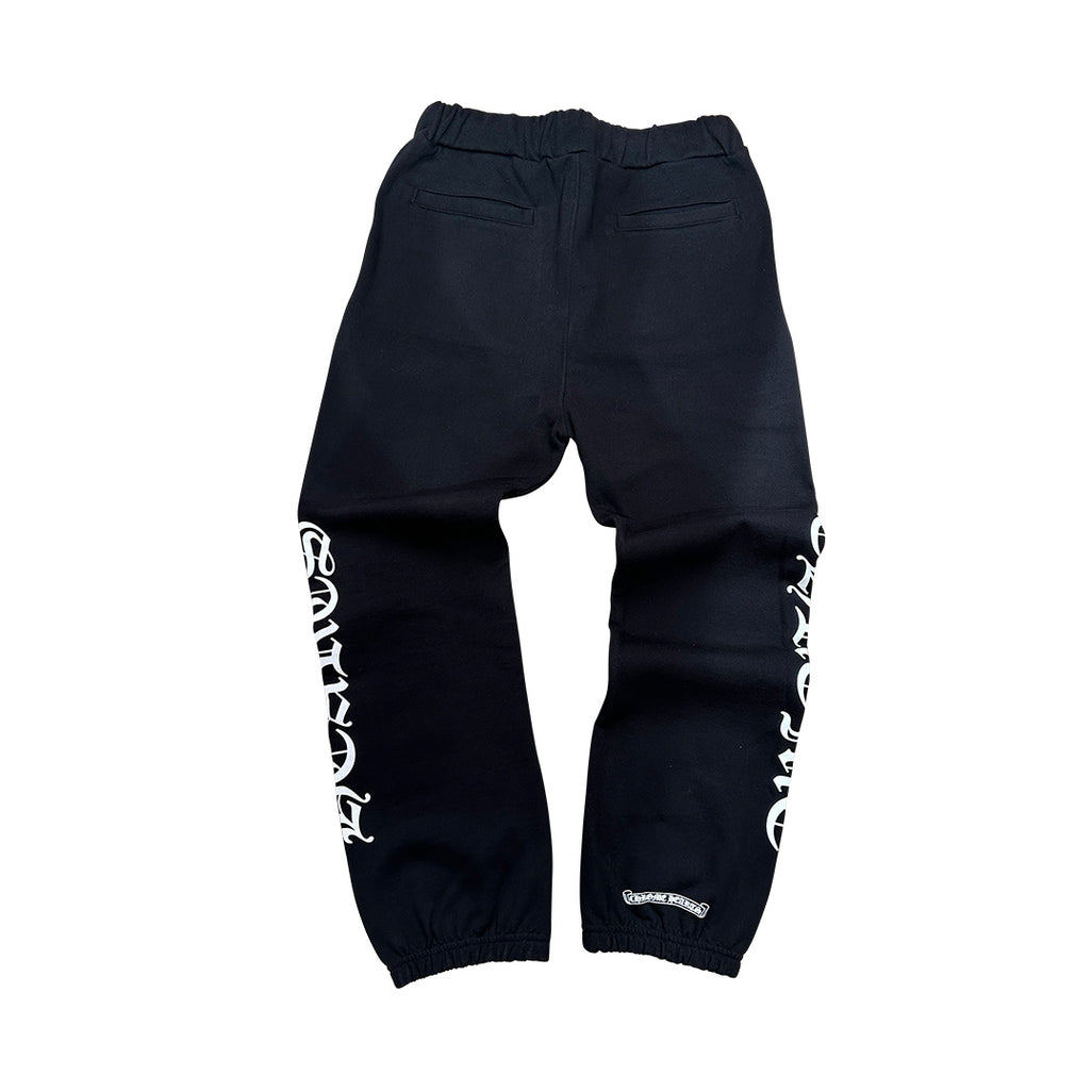 Chrome Hearts Horse Shoe Logo Sweatpants Black