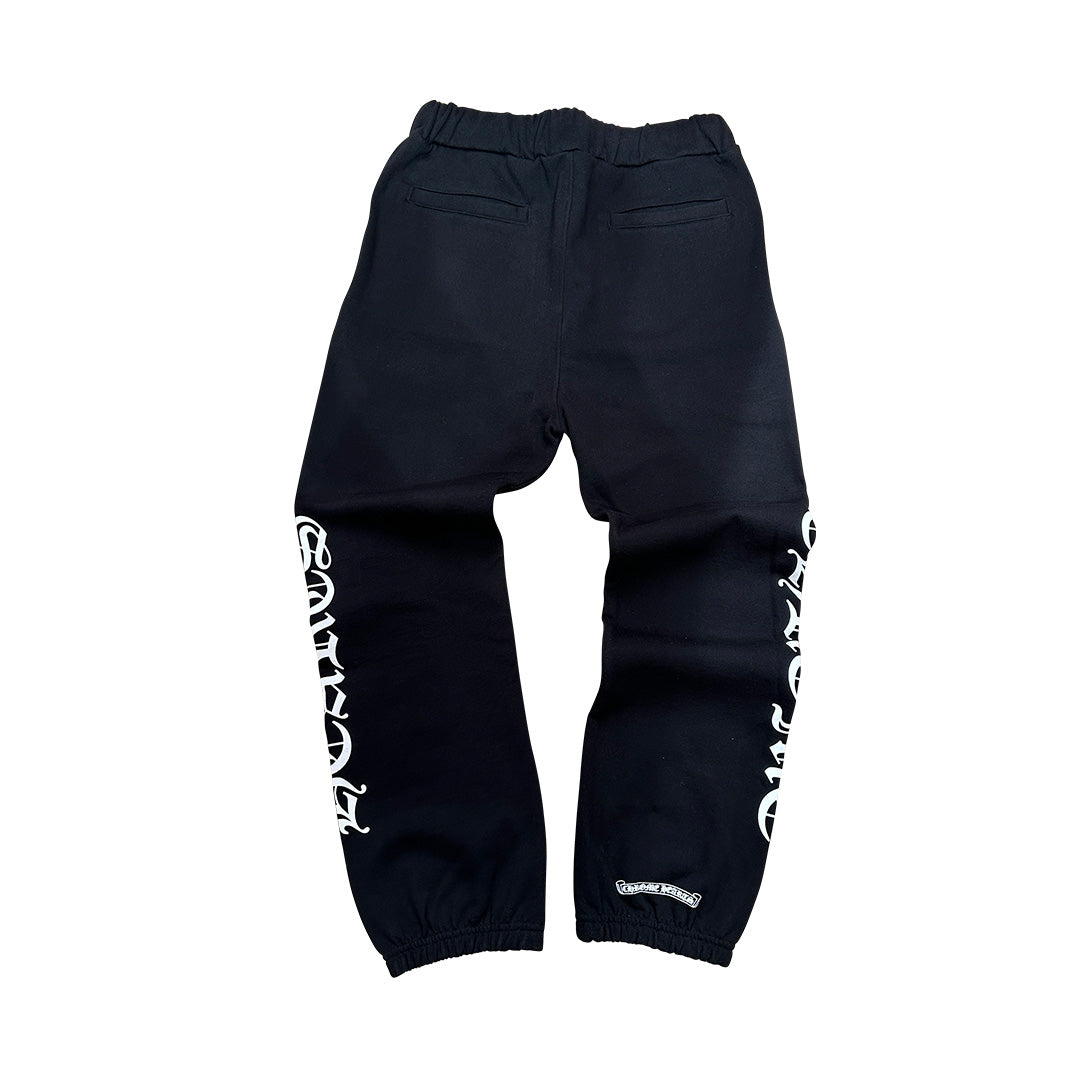 Chrome Hearts Horse Shoe Logo Sweatpants Black