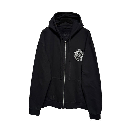 Chrome Hearts Las Vages Exclusive Horseshoe Logo Hoodie Black