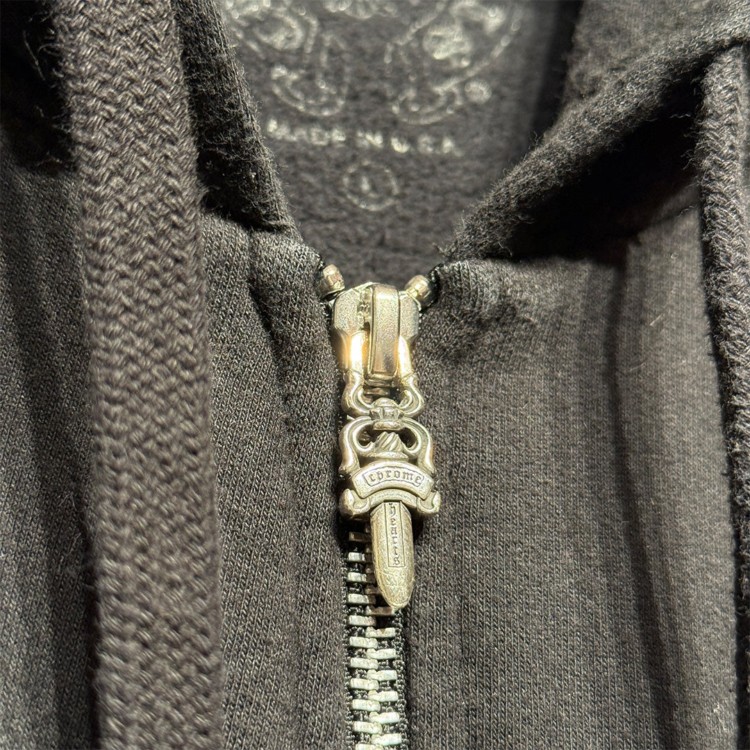 Chrome Hearts Las Vages Exclusive Horseshoe Logo Hoodie Black