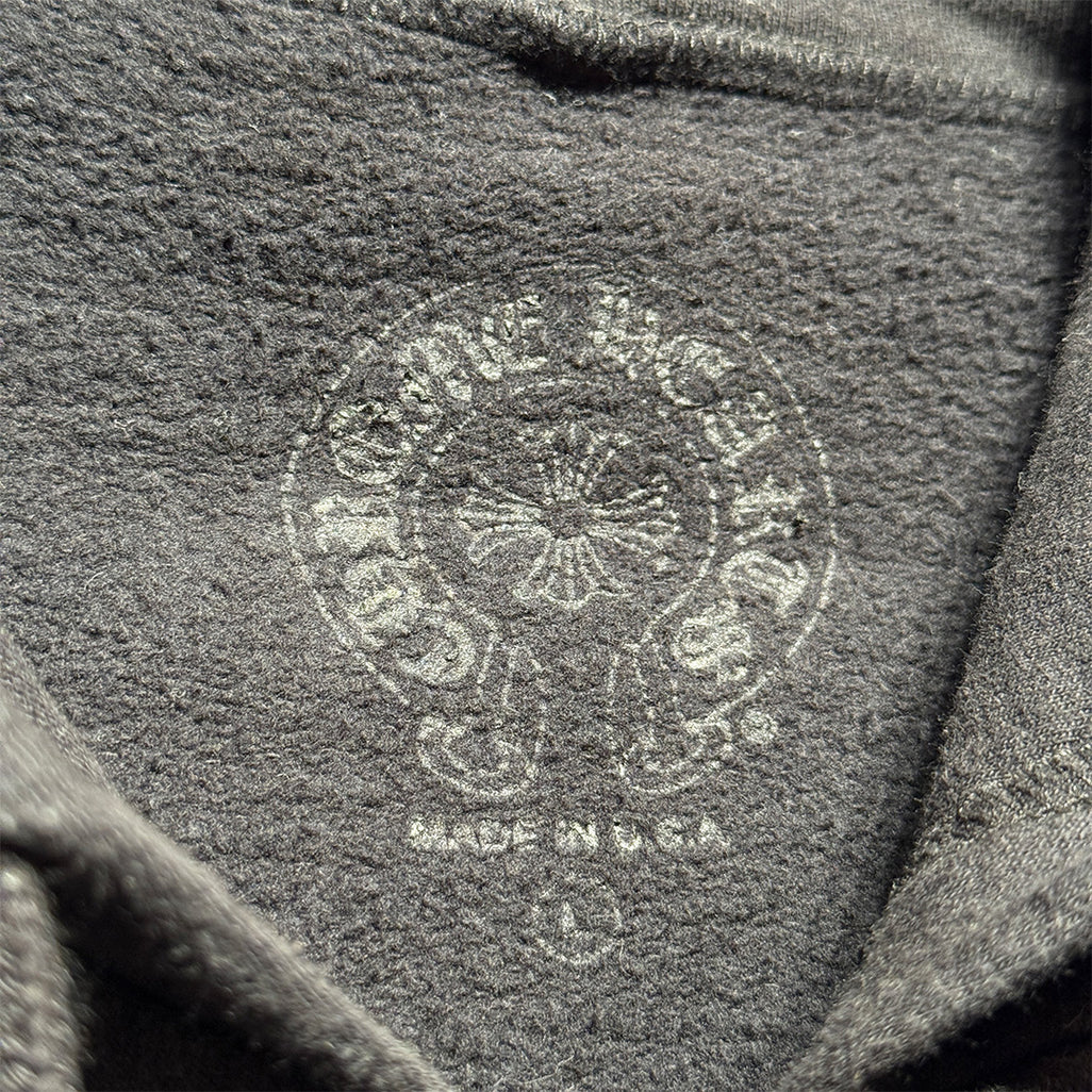 Chrome Hearts Las Vages Exclusive Horseshoe Logo Hoodie Black