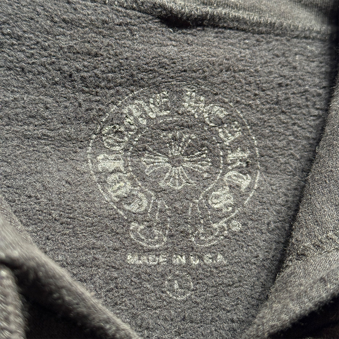 Chrome Hearts Las Vages Exclusive Horseshoe Logo Hoodie Black