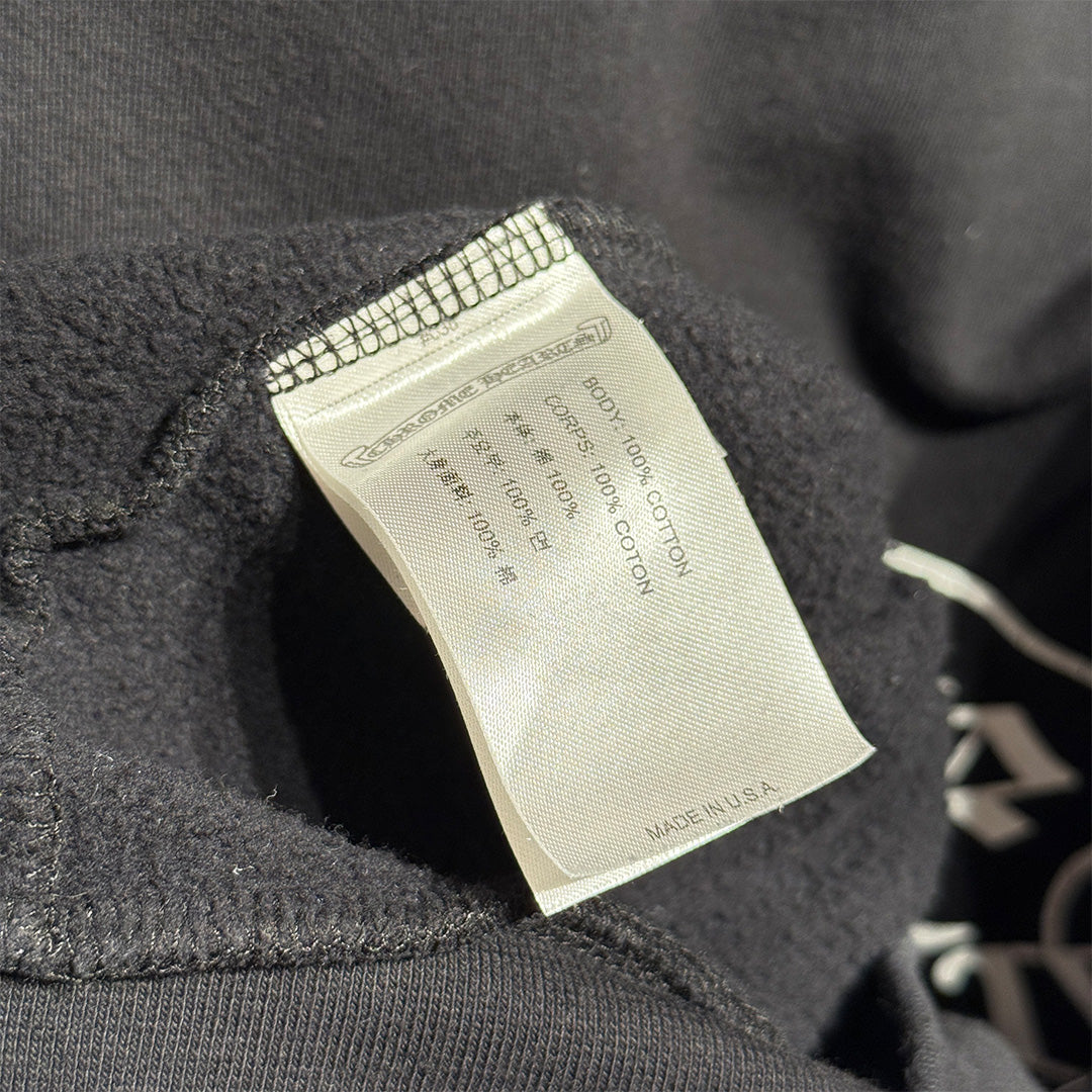 Chrome Hearts Las Vages Exclusive Horseshoe Logo Hoodie Black