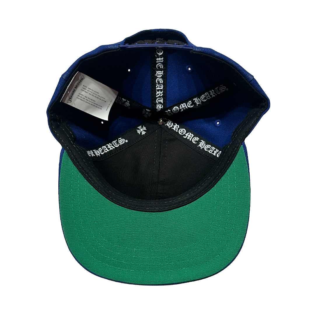 Chrome Hearts LA Exclusive Baseball Trucker Hat Blue White