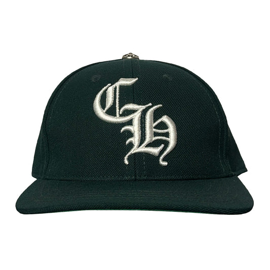 Chrome Hearts LA Exlusive Baseball Trucker Hat Green White