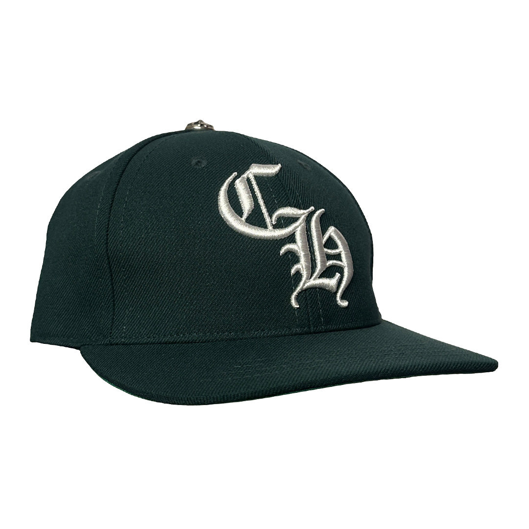 Chrome Hearts LA Exlusive Baseball Trucker Hat Green White