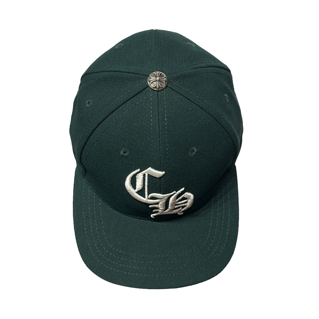 Chrome Hearts LA Exlusive Baseball Trucker Hat Green White