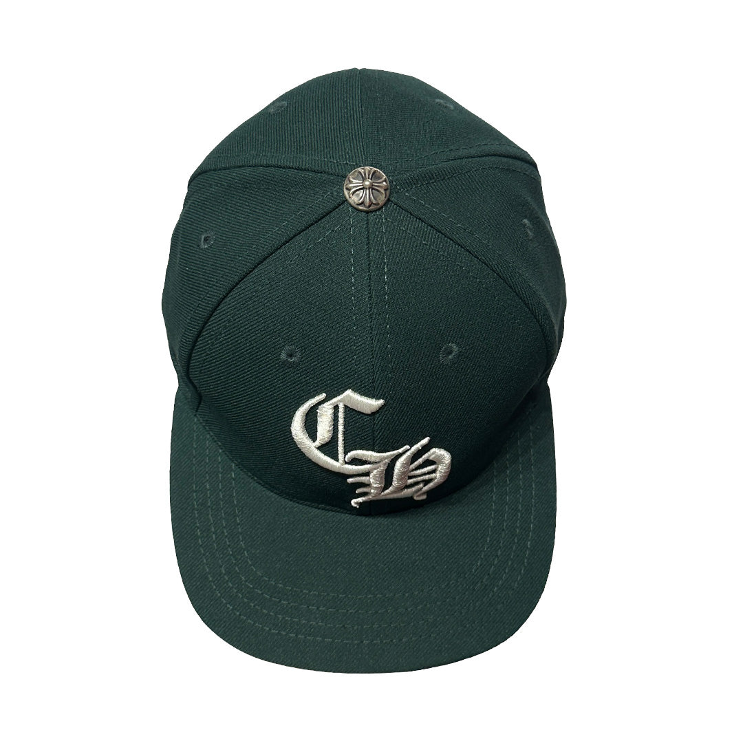 Chrome Hearts LA Exlusive Baseball Trucker Hat Green White