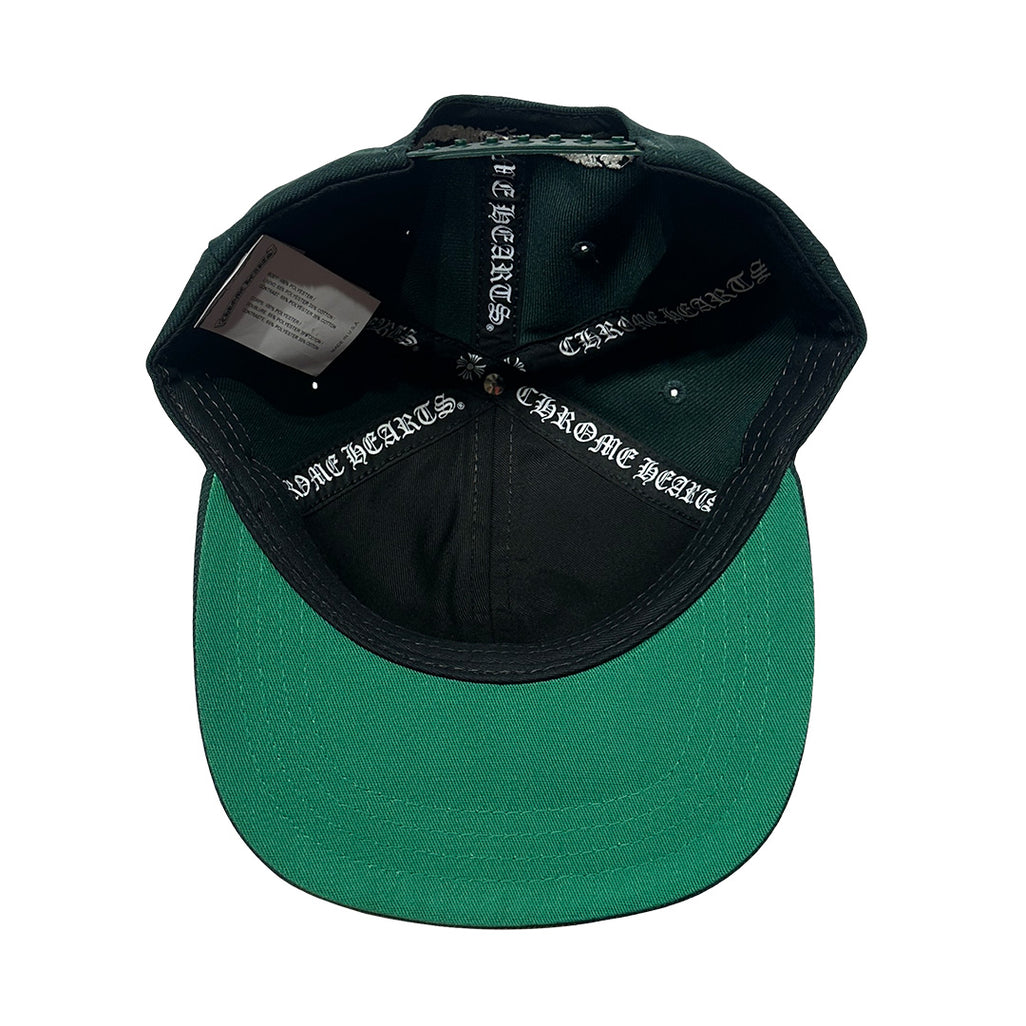 Chrome Hearts LA Exlusive Baseball Trucker Hat Green White
