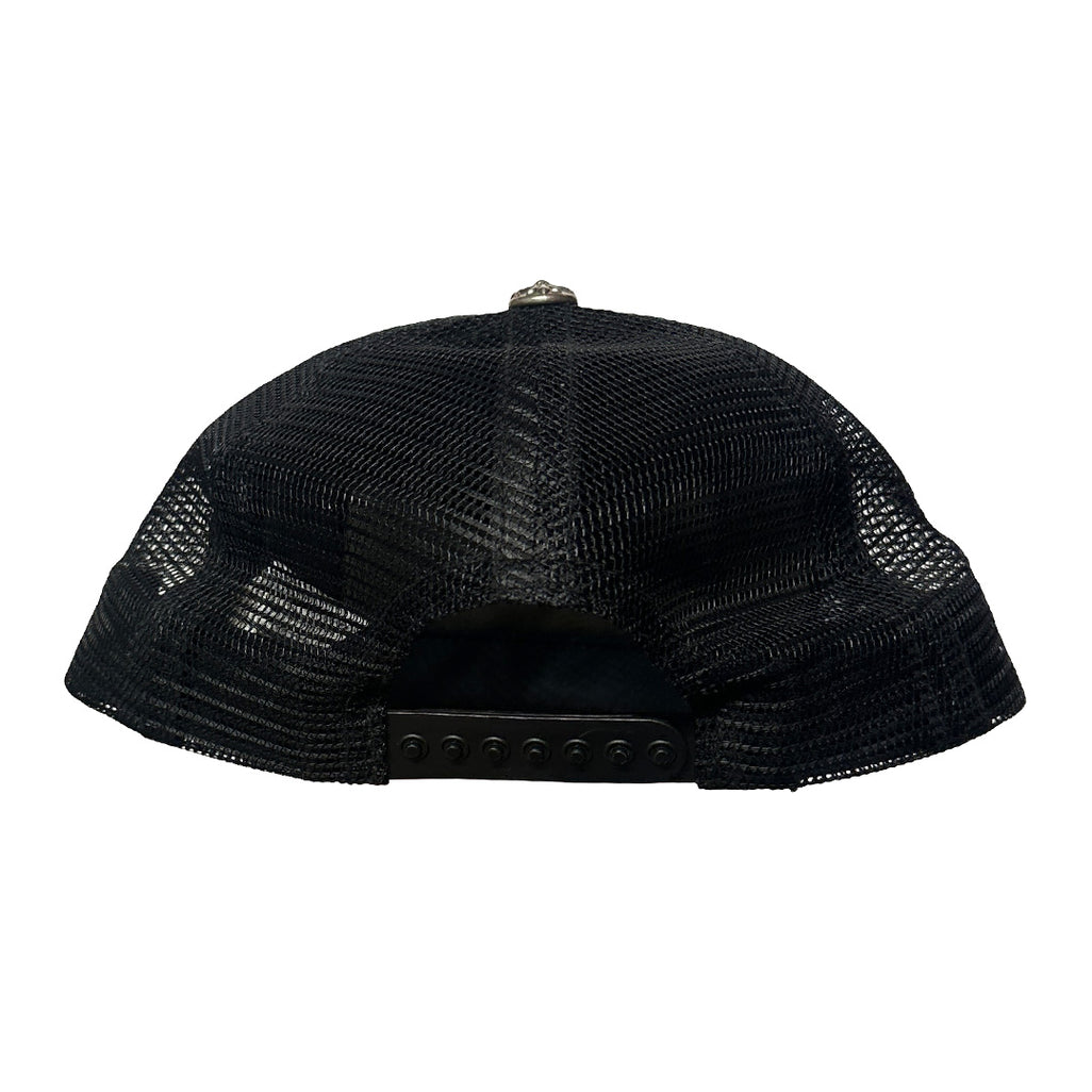 Chrome Hearts London Trucker Cap Black White