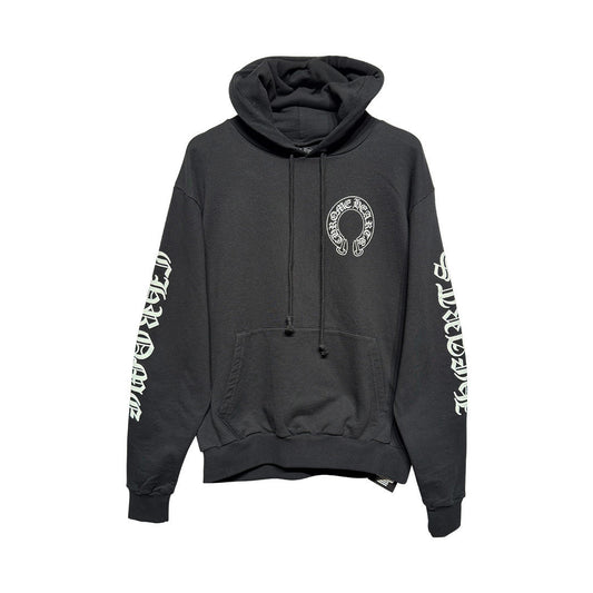 Chrome Hearts Matty Boy Chomper Horseshoe Hoodie Black