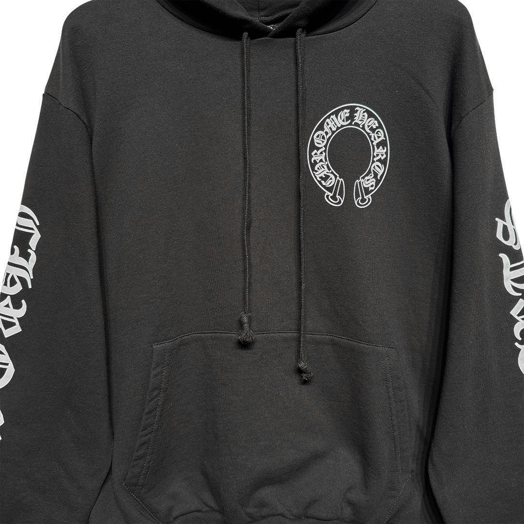 Chrome Hearts Matty Boy Chomper Horseshoe Hoodie Black