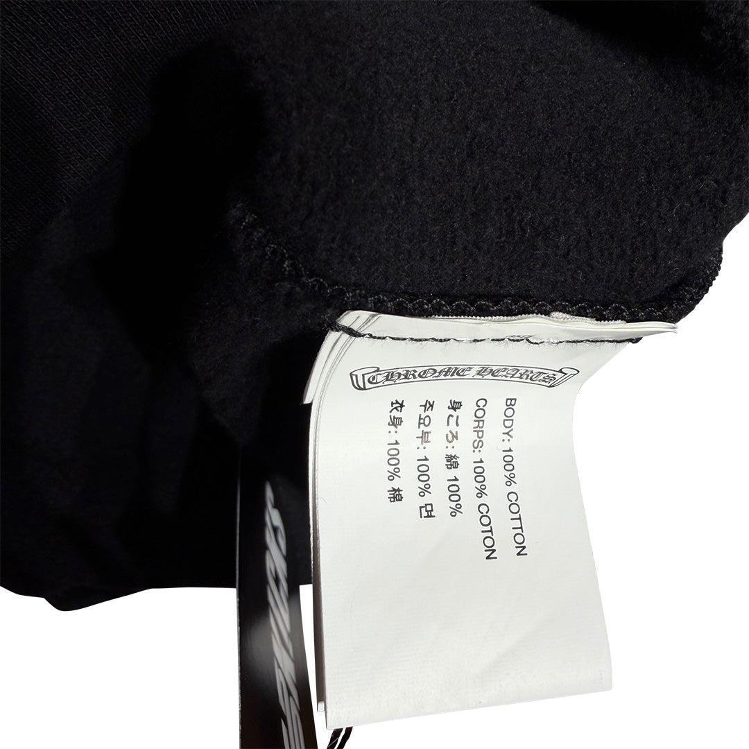 Chrome Hearts Matty Boy Chomper Horseshoe Hoodie Black