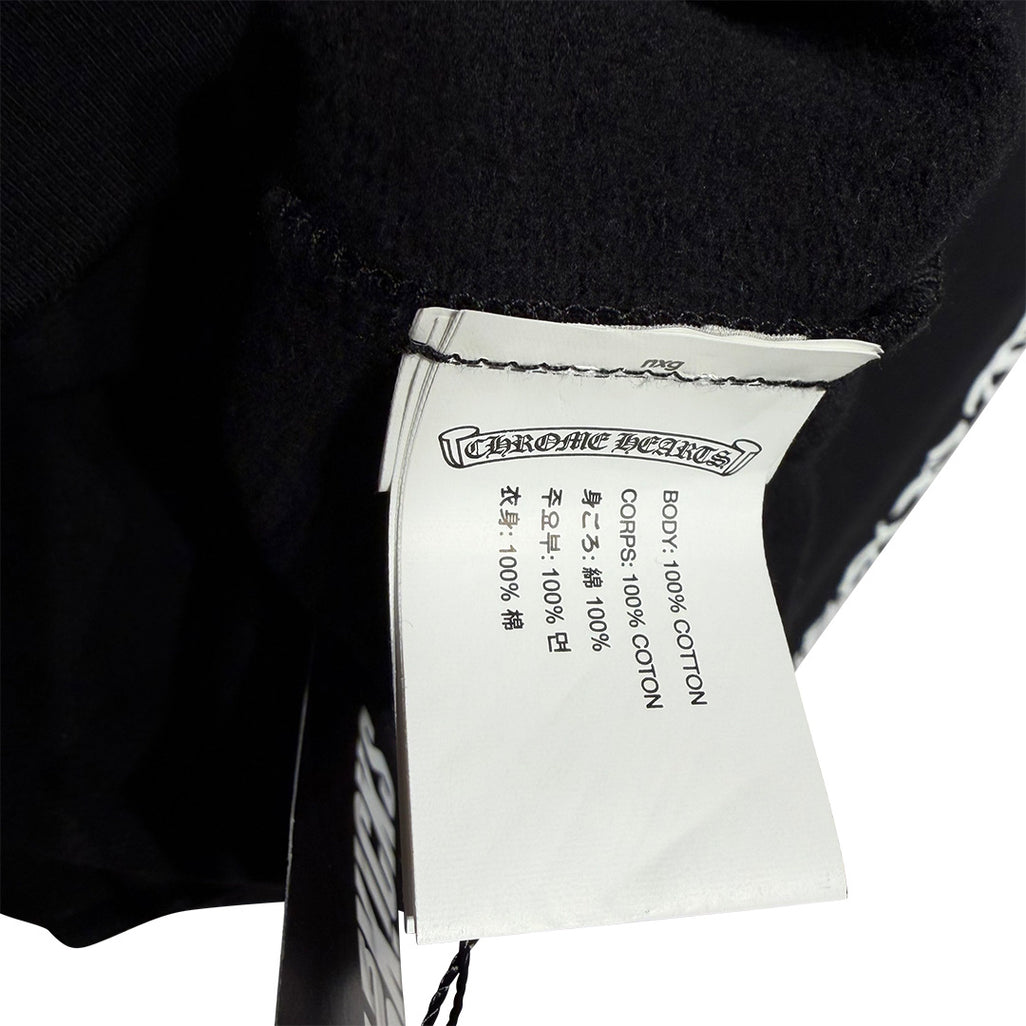 Chrome Hearts Matty Boy Chomper Horseshoe Hoodie Black