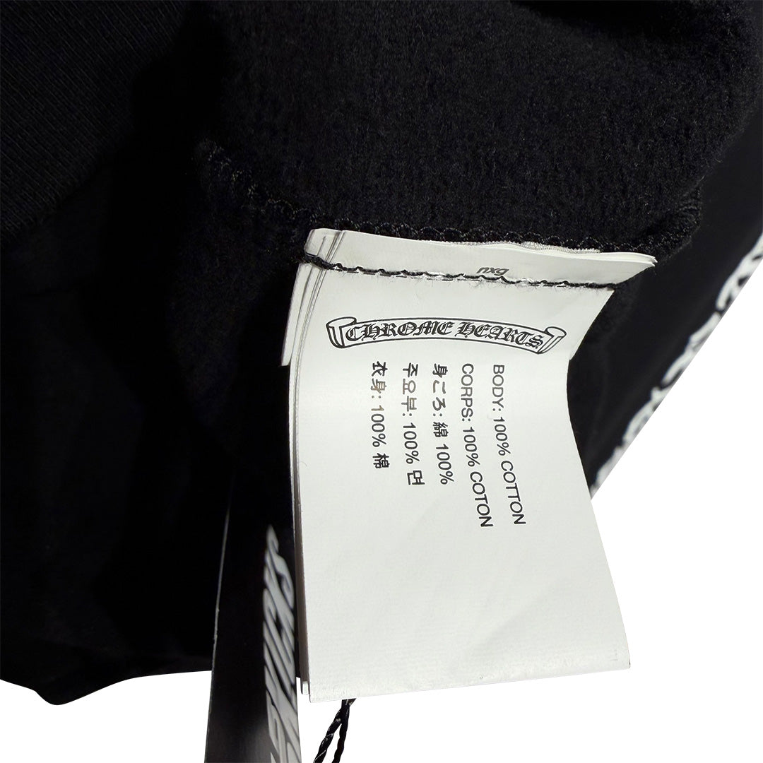 Chrome Hearts Matty Boy Chomper Horseshoe Hoodie Black