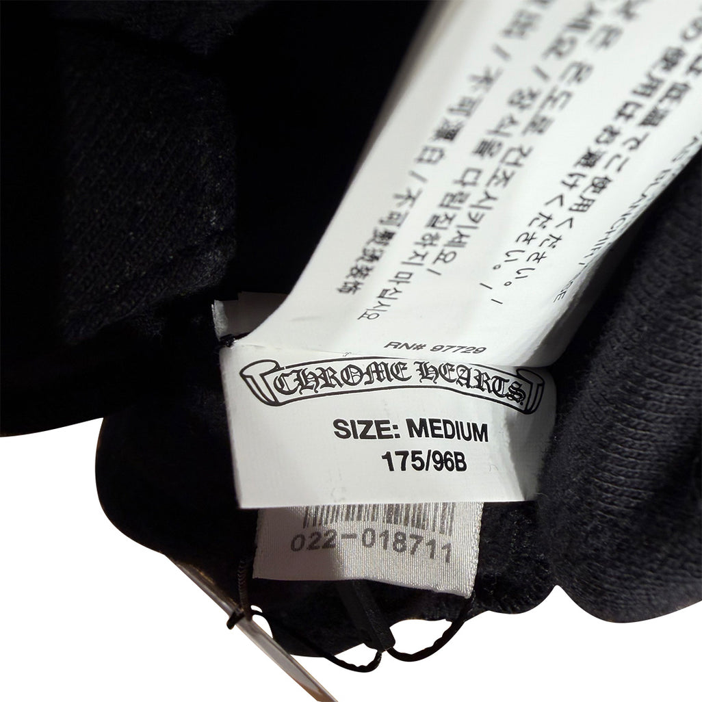 Chrome Hearts Matty Boy Chomper Horseshoe Hoodie Black