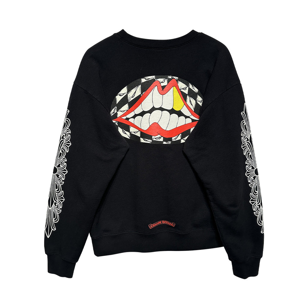 Chrome Hearts Matty Boy Chomper Pullover Sweatshirt Black