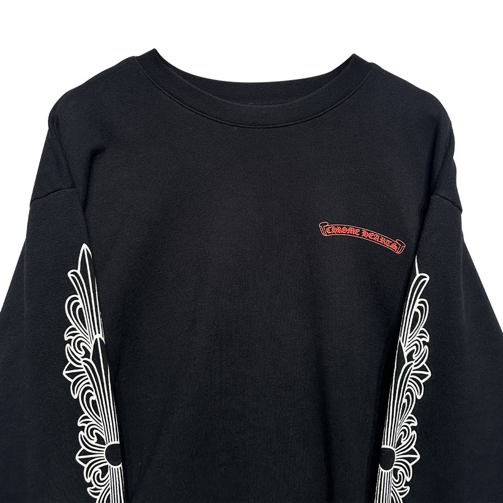 Chrome Hearts Matty Boy Chomper Pullover Sweatshirt Black