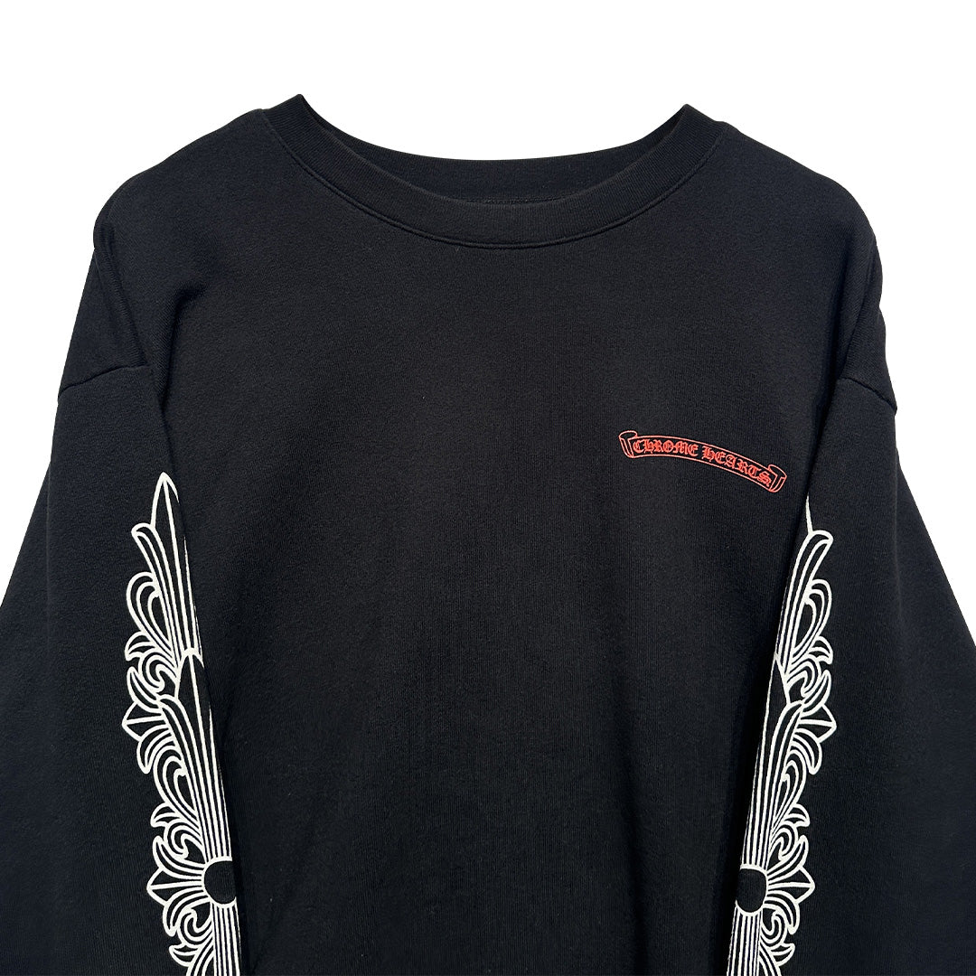Chrome Hearts Matty Boy Chomper Pullover Sweatshirt Black