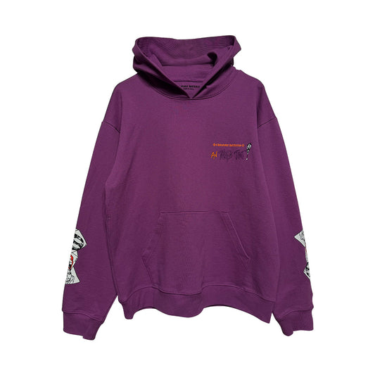 Chrome Hearts Matty Boy I Want More Not Less  Purple Hoodie