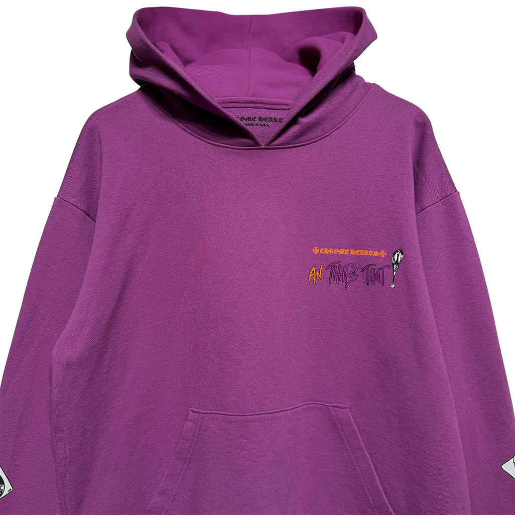 Chrome Hearts Matty Boy I Want More Not Less  Purple Hoodie