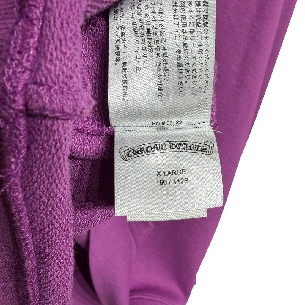 Chrome Hearts Matty Boy I Want More Not Less  Purple Hoodie