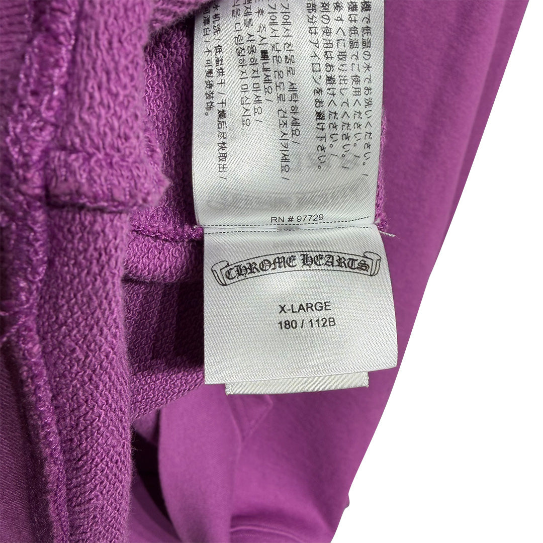 Chrome Hearts Matty Boy I Want More Not Less  Purple Hoodie