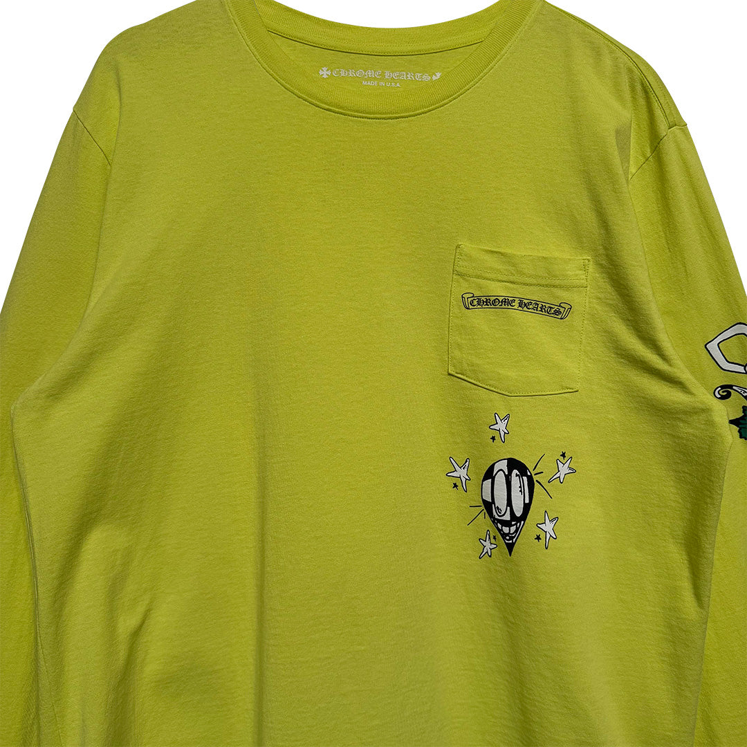 Chrome Hearts Matty Boy Link Long Sleeve T-Shirt Green