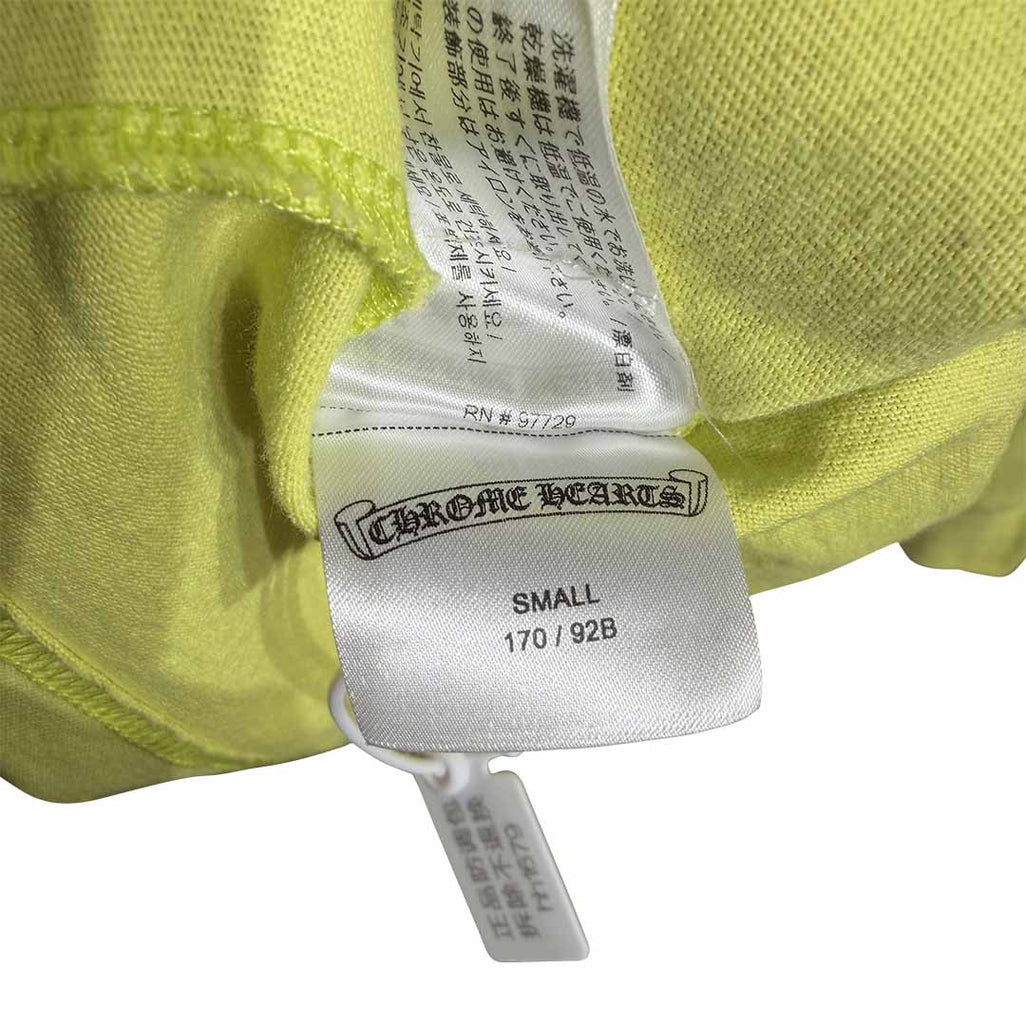 Chrome Hearts Matty Boy Link Long-Sleeve T-Shirt Lime Green